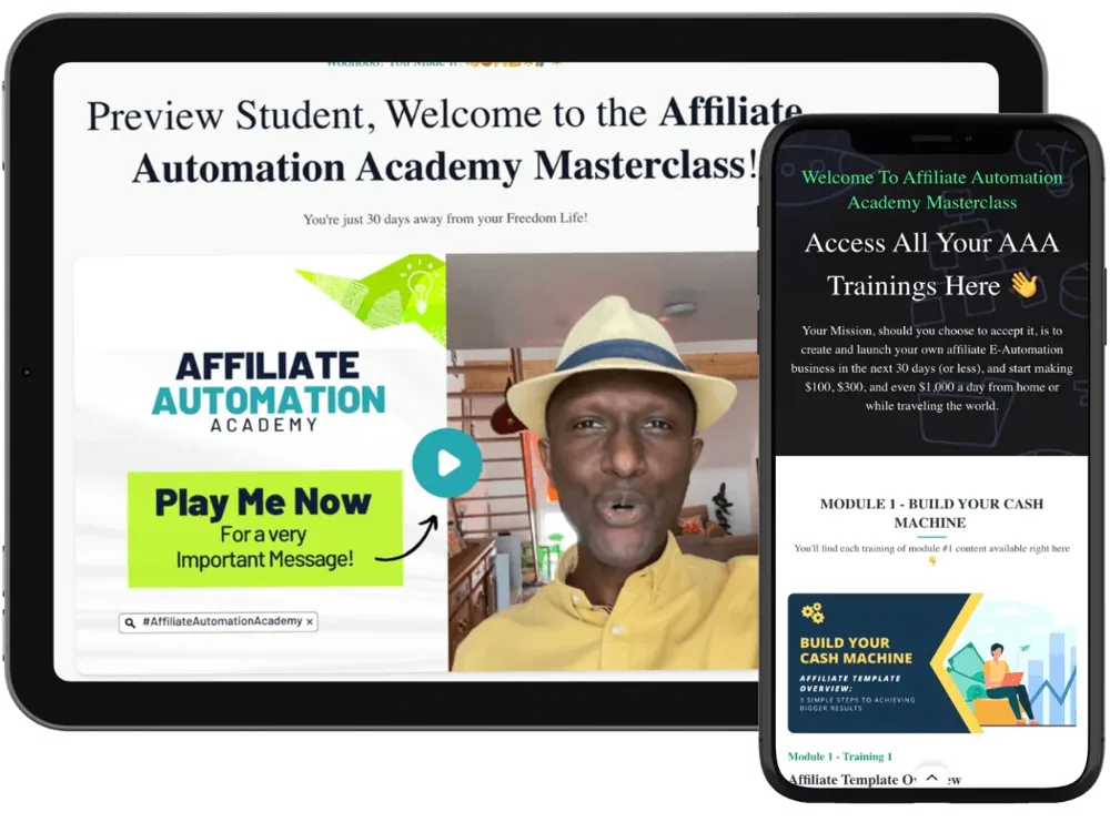 Course cover: Affiliate Automation Academy