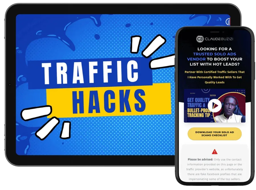 Course cover: Traffic Hacks Training